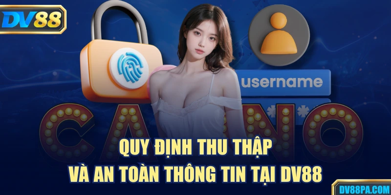 Quy định thu thập và an toàn thông tin tại DV88